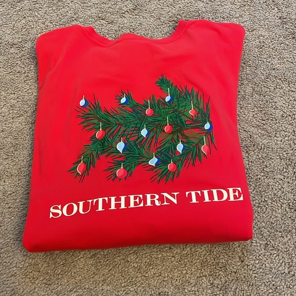 Southern Tide Christmas Shirt - Picture 2 of 3